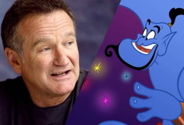 Robin Williams dubla genio